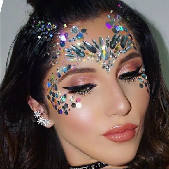 Accessories Face Crystals Jewelry Rhinestone Bling Stickers Poshmark